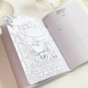 Beautiful handmade Undated Planner - Cozy House (Pre-Order) stationery - created by Lettoon