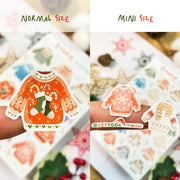 Beautiful handmade Warm Winter stationery - created by Lettoon