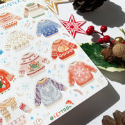 Beautiful handmade Warm Winter stationery - created by Lettoon