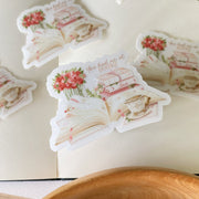 Beautiful handmade You Had Me At Books stationery - created by Lettoon