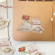 Beautiful handmade You Had Me At Books stationery - created by Lettoon