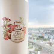 Beautiful handmade Your Possibilities Are Endless stationery - created by Lettoon